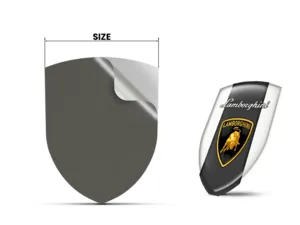Lamborghini Adesivi e Decalcomanie Auto Resistenti Lusso Regolabili